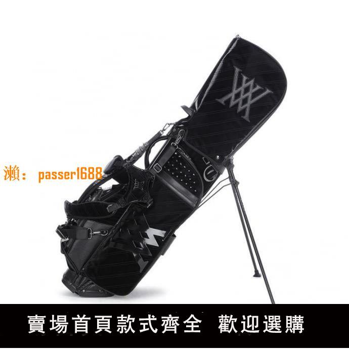 【臺灣公司保固】ANEW高爾夫球包支架包兩帽透明帽球桿包男士防水大容量便攜輕便