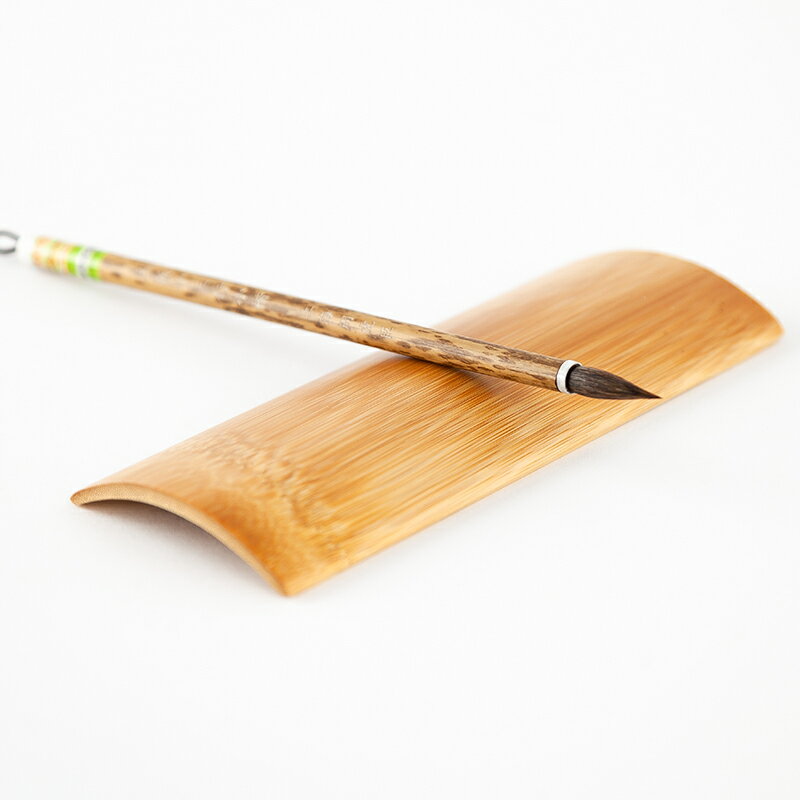 【集】122420古竹製　腕枕　臂擱　花草文彫刻象嵌　詩文在銘　金漆塗り　大清乾隆年製　中国美術文房具 竹刻臂搁价格报价行情- 京东