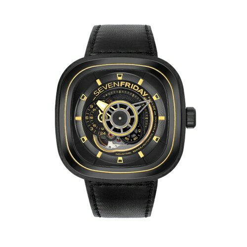 送禮首選★【SEVENFRIDAY】P2B-2 潮流新興瑞士機械腕錶  附提袋【全館滿額折價★APP下單點數4倍送】線上購買享_實體門市同步服務