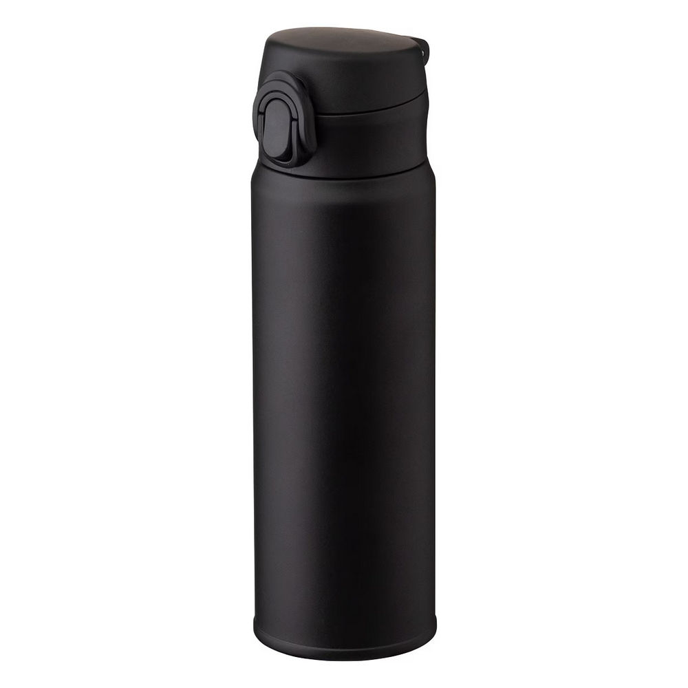 不鏽鋼按壓保溫杯 AOW-500ML BK NITORI宜得利家居