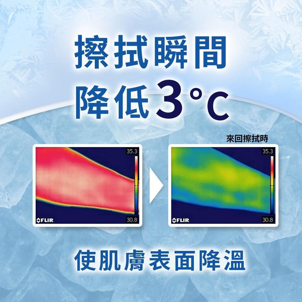 日本 花王 Biore -3℃ 涼感濕紙巾 20枚 身體專用濕巾 抗菌除汗 冰感濕巾 無香 花香 KAO身體清潔濕紙巾 2