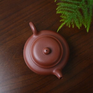 宜興紫砂壺傳統半手工黃龍山紅皮龍180cc泡茶壺具仿古壺
