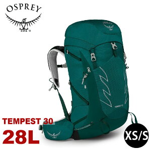 【OSPREY 美國 TEMPEST 30 登山背包《碧玉綠XS/S》28L】自助旅行/雙肩背包/行李背包