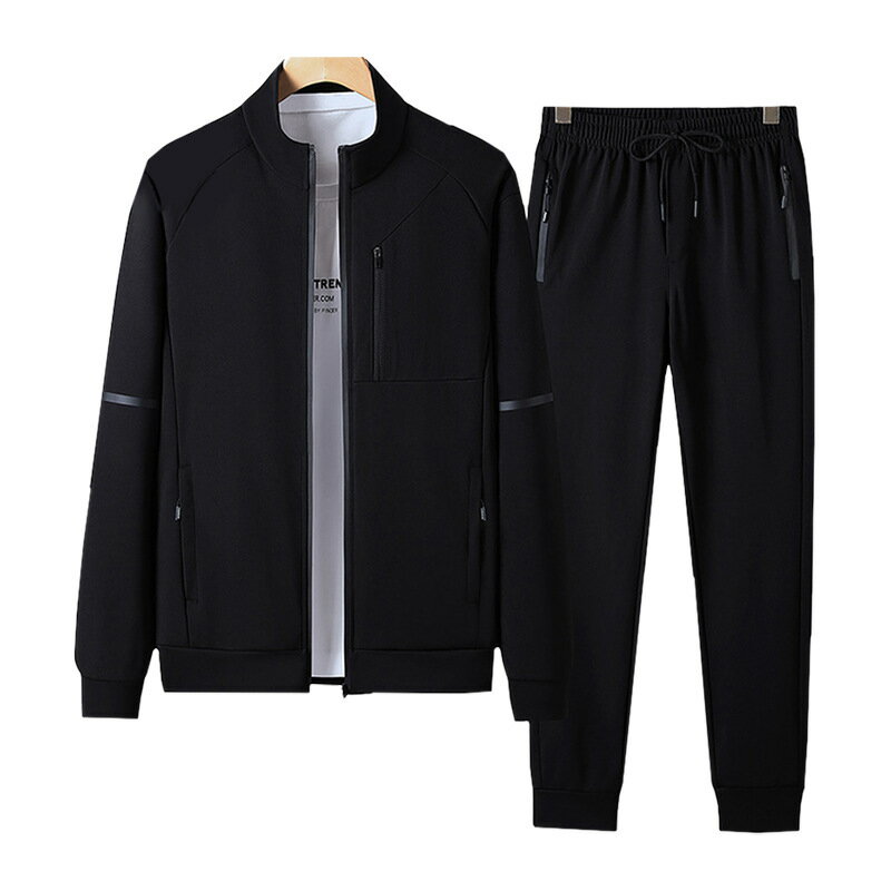 【巴黎精品】運動套裝兩件套休閒服-純色夾克透氣長褲男女運動服8款a1he46