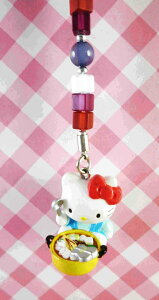 【震撼精品百貨】Hello Kitty 凱蒂貓 限定版手機吊飾-煮飯(串珠) 震撼日式精品百貨