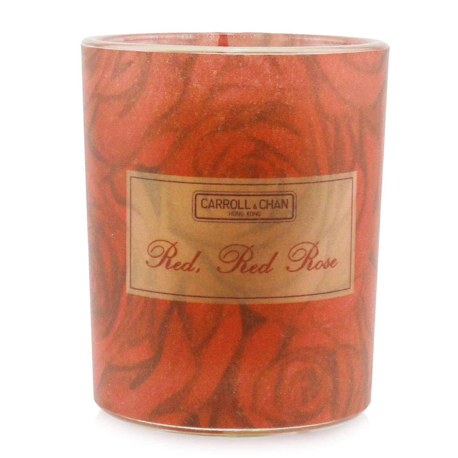卡羅爾與陳 Carroll & Chan - 100%蜂蠟芳香蠟燭 - 紅玫瑰