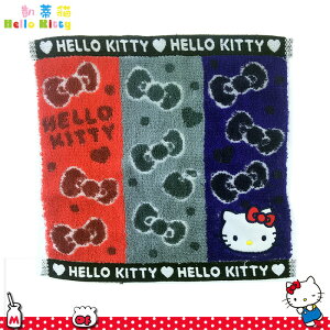 Hello Kitty 凱蒂貓小方巾 卡通手帕 卡通毛巾 卡通系列童巾 日本進口正版 093726