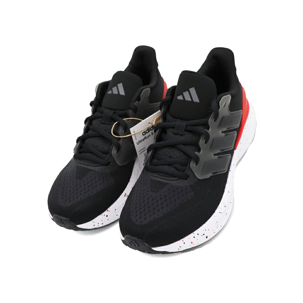 Adidas UltraRun 5 J 鞋帶 慢跑鞋 大童鞋 黑紅 S1194 (JR5369) | 新竹兩隻老虎親子舘直營店 | 樂天市場 ...