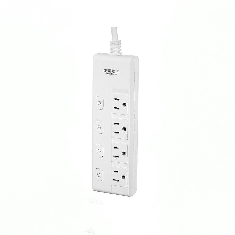 太星電工 蓋安全五開四插滑蓋電腦線 3P 6尺/9尺 /組 OCJ54306/OCJ54309【CUBE卡最高10%回饋】