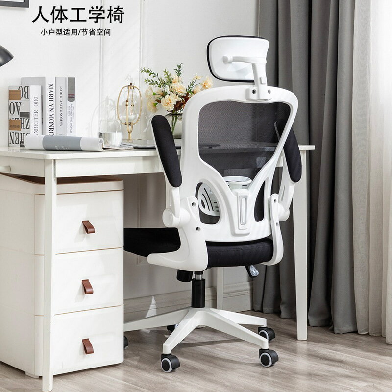 透網椅 可昇降旋轉會議椅 人體工學靠背椅 現代簡約辦公椅