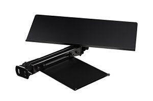 【最高現折268】NLR ELITE KEYBOARD & MOUSE TRAY BLACK EDITION 鋁擠型鍵盤滑鼠架