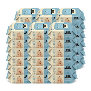 韓國 RICO baby 嬰兒手口濕紙巾30抽36入|箱購