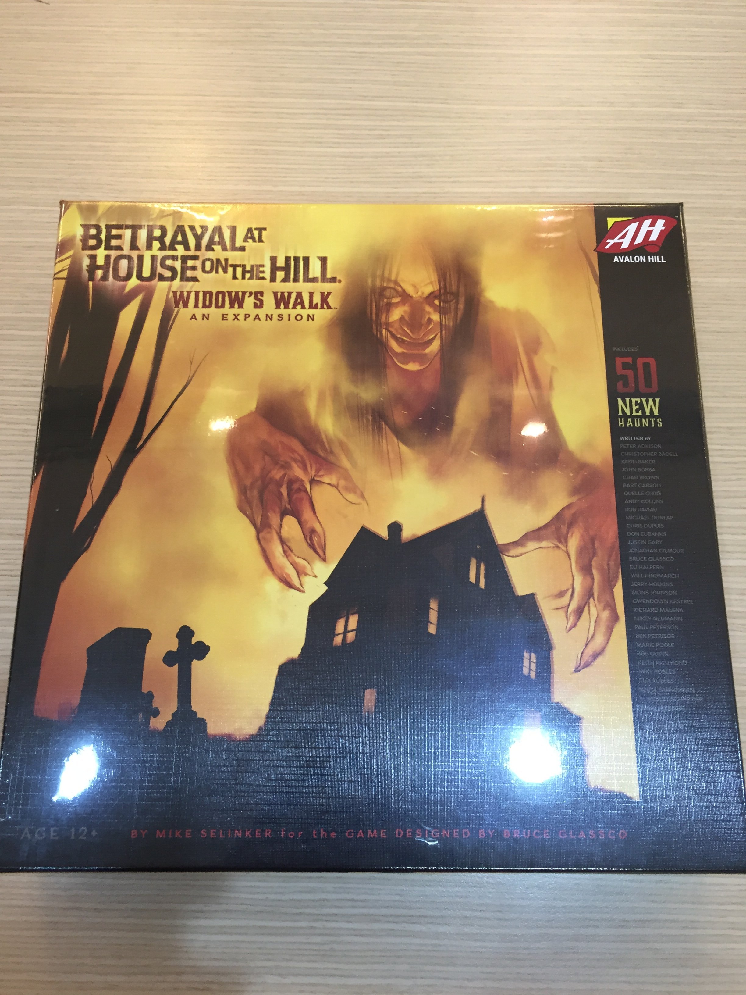 【桌遊侍】山中小屋擴充 女巫詭步 Betrayal at House on the Hill: Widow's Walk 正版 實體店面快速出貨 《免運.再送充足牌套》任兩件再九折喔!!