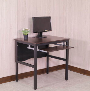 80環保低甲醛穩重型工作桌(附鍵盤架) 電腦桌 書桌 辦公桌【馥葉】型號DE0806-K