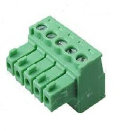 15EDGK-3.5-05P-14-00A(H) 3.5mm 母頭 5P 300V 8A 插拔式接線端子台-10入/包(含稅)【佑齊企業 iCmore】