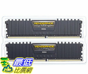 <br/><br/>  [106美國直購] Corsair Vengeance LPX 16GB(2x8GB)DDR4 DRAM 3000MHz C15 Desktop Memory Kit-Black(CMK16GX4M2B3000C15)<br/><br/>