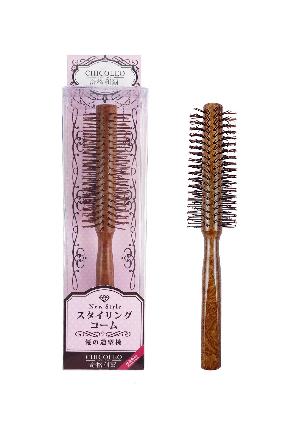 優の造型梳-捲梳12排(盒裝) 1入