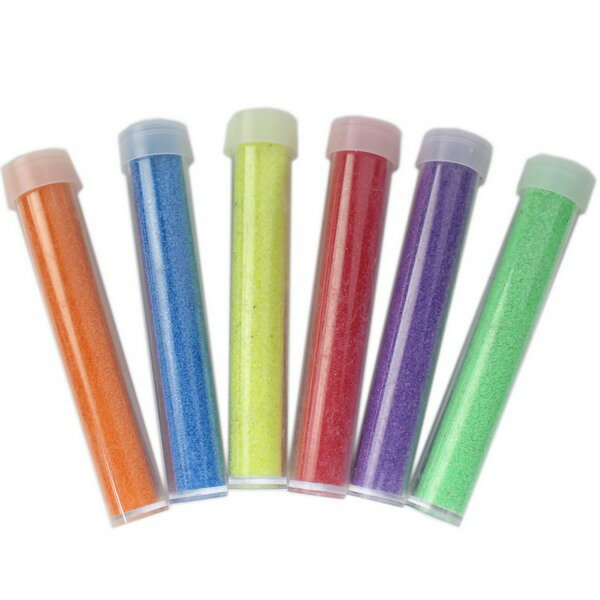 6色入 彩色細沙 沙畫補充沙 /一包6色入(促30) 沙畫用沙 彩色色沙 兒童沙畫專用細沙子補充沙-AA5200【領券滿額再折千12/31止】