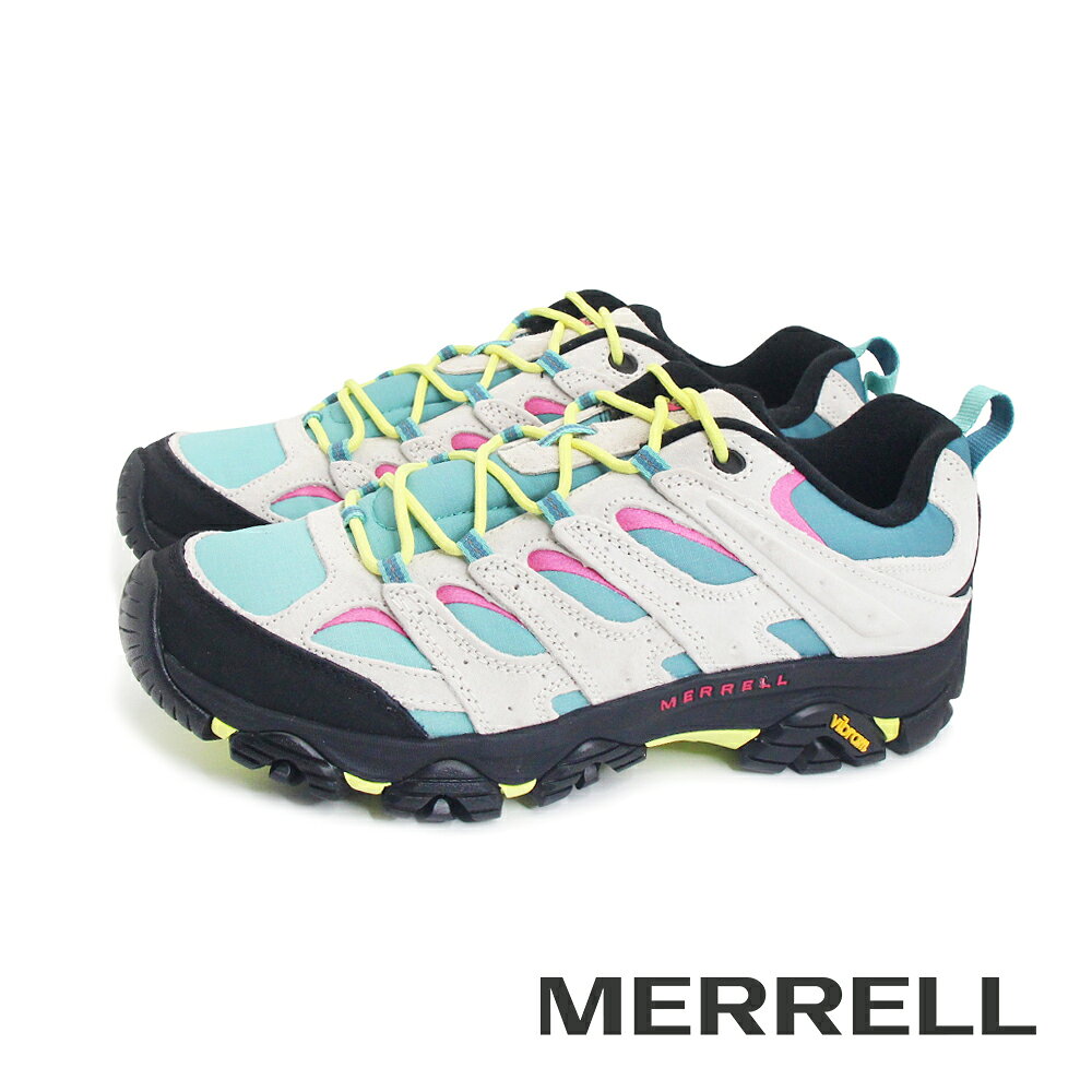 MERRELL(男)MOAB 3 VISTA經典登山健行鞋 男鞋-湖水綠色