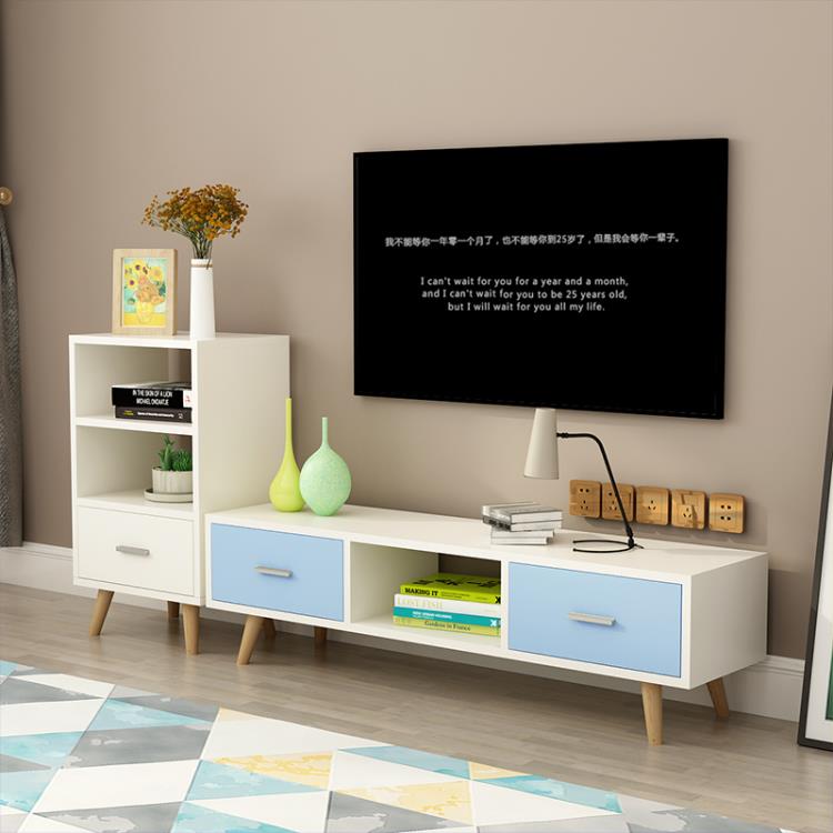 北歐電視櫃茶幾組合現代簡約 客廳大小戶型電視機櫃簡易輕奢家用 幸福驛站