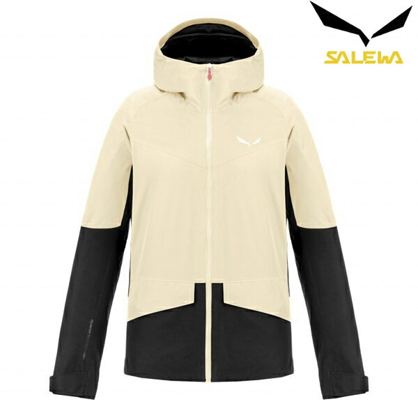 Salewa Puez Gore-Tex 女款 防水外套 28506 7261 燕麥/黑