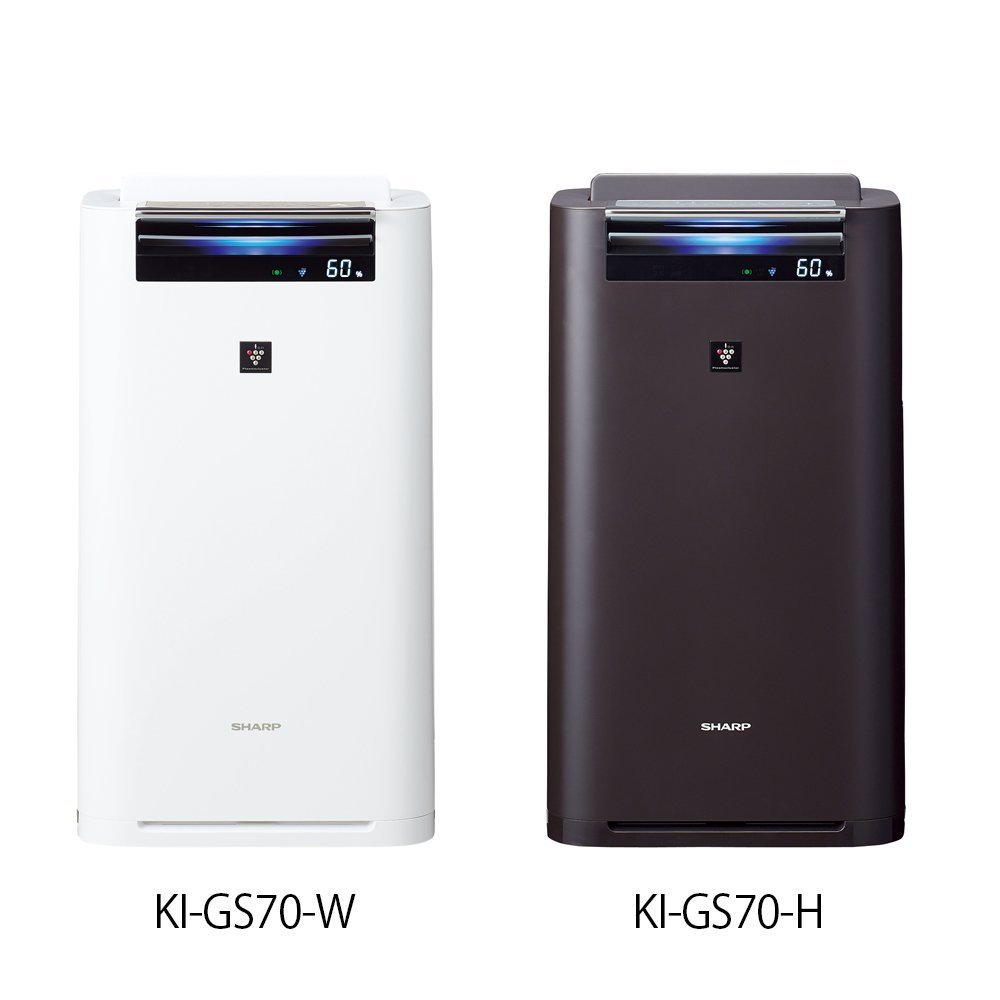 日本公司貨 夏普 SHARP KI-GS70 加濕 清淨  ki gs70 HEPA 31畳 抗菌 過敏 塵螨  兩色 0
