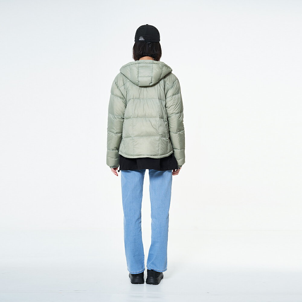 中性款 車格羽絨外套 嫩綠色 (510585) 【5th STREET】【年貨節全館390起】★冬裝下殺 最高折426 4