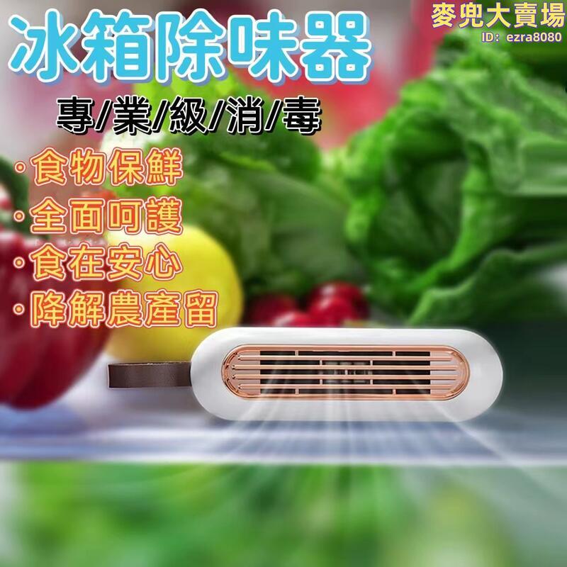 冰箱除味器 空氣清淨機 負離子空氣淨化器 除味神器 異味臭氧器 蔬菜保鮮 寵物房除臭 usb充電