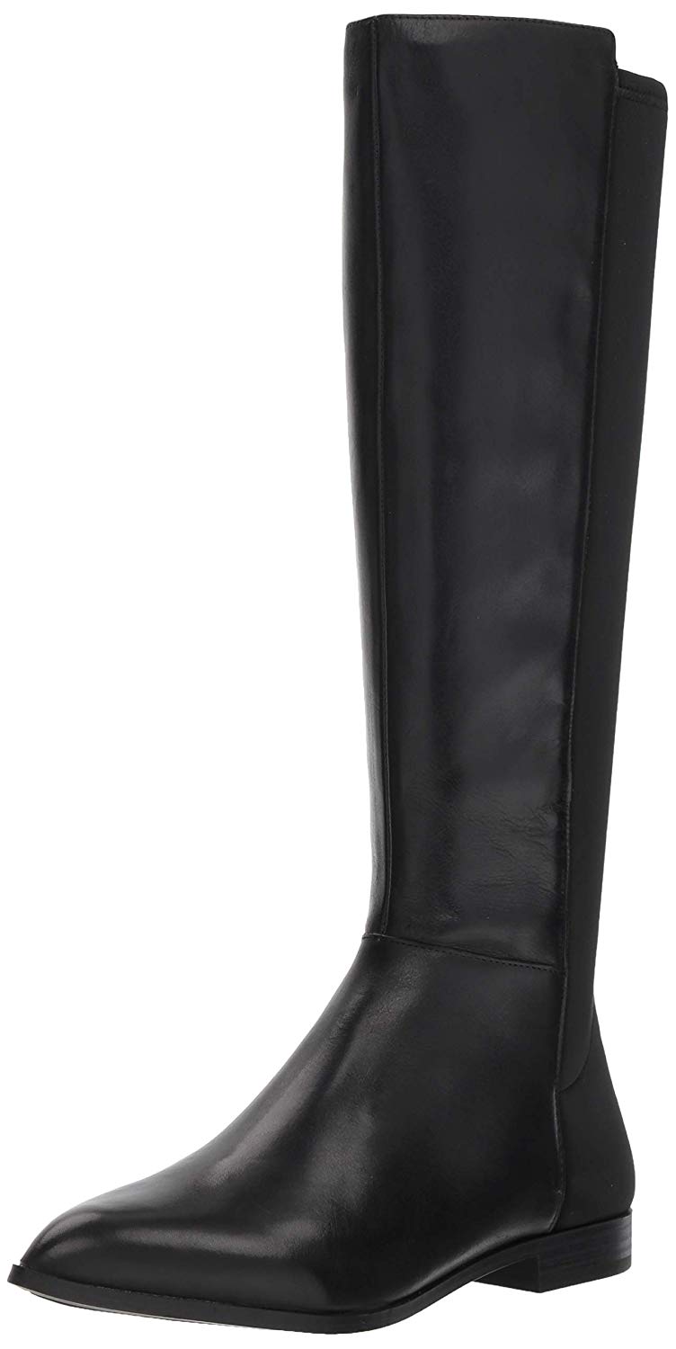 PairMySole: Nine West Womens Owenford Leather Pointed Toe Knee High ...