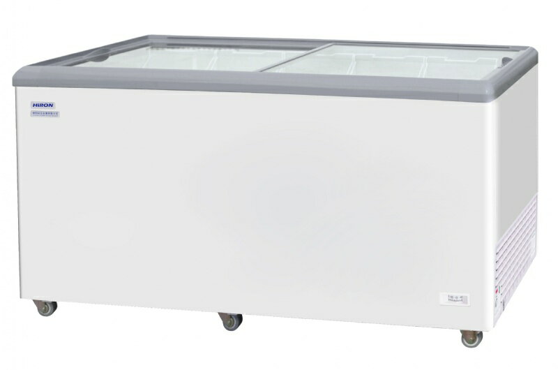 HiRON 海容 566公升 玻璃推拉式冷凍櫃 HSD-658 活動腳輪、電源顯示燈、溫控旋鈕器 有霜制冷系統，溫控橫跨冷藏冷凍範圍 : +5 ～ -28℃（調節式溫度控制） 【APP下單點數 加倍】