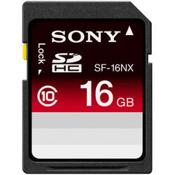 數量有限，售完為止！Sony SF-16NX SDHC-Class10 16GB高速存取記憶卡  原廠公司貨 對應 SDHC 適用機種
