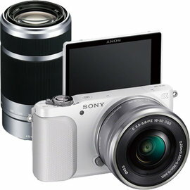 SONY NEX-3NY 16-50+55-210mm雙鏡組 ★贈電池(共2顆)+16G高速卡+座充+保護貼+大清潔組 NEX-3N