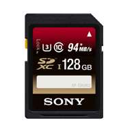 SONY 128G SF-G1UX2 SDHC-Class10高速存取記憶卡 最高讀取速度 94MB/s 支援 3D 及 Full HD 影片