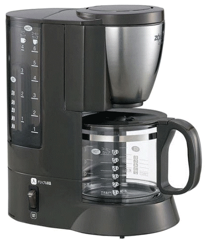 象印 EC-AJF60 6人份咖啡壺 雙重加熱模式，易清理濾紙盒 【APP下單點數 加倍】