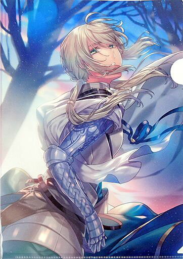 天空新插圖A4檔案夾劇場版Fate/Grand Order-神聖圓桌領域Camelot-後篇Paladin Agateram圓桌特別講話附活動影像上映特典