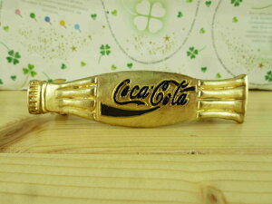 【震撼精品百貨】可口可樂 Coca Cola 髮夾-金 震撼日式精品百貨