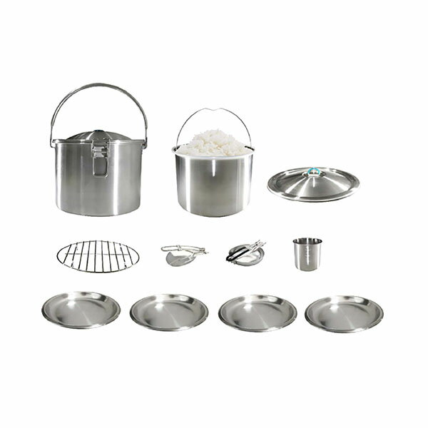 【文樑】大蒸氣煮飯鍋 ST-101 304不鏽鋼 台灣製造 飯鍋 蒸鍋 煮鍋 蒸煮鍋 野炊 露營 悠遊戶外 1