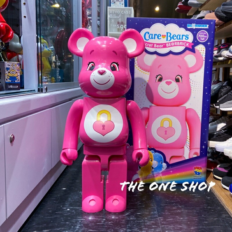 TheOneShop BE@RBRICK Care Bears Secret Bear 粉色 粉紅熊 秘密熊 1000%