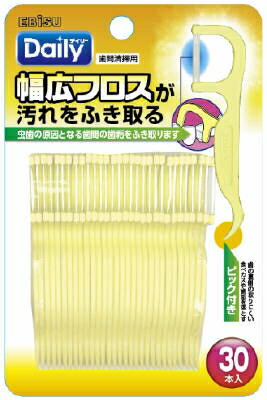 【 エビス 】Ebisu 寬幅牙線 30根裝 【160組】 牙線/牙間刷 日本必買 | 日本樂天熱銷