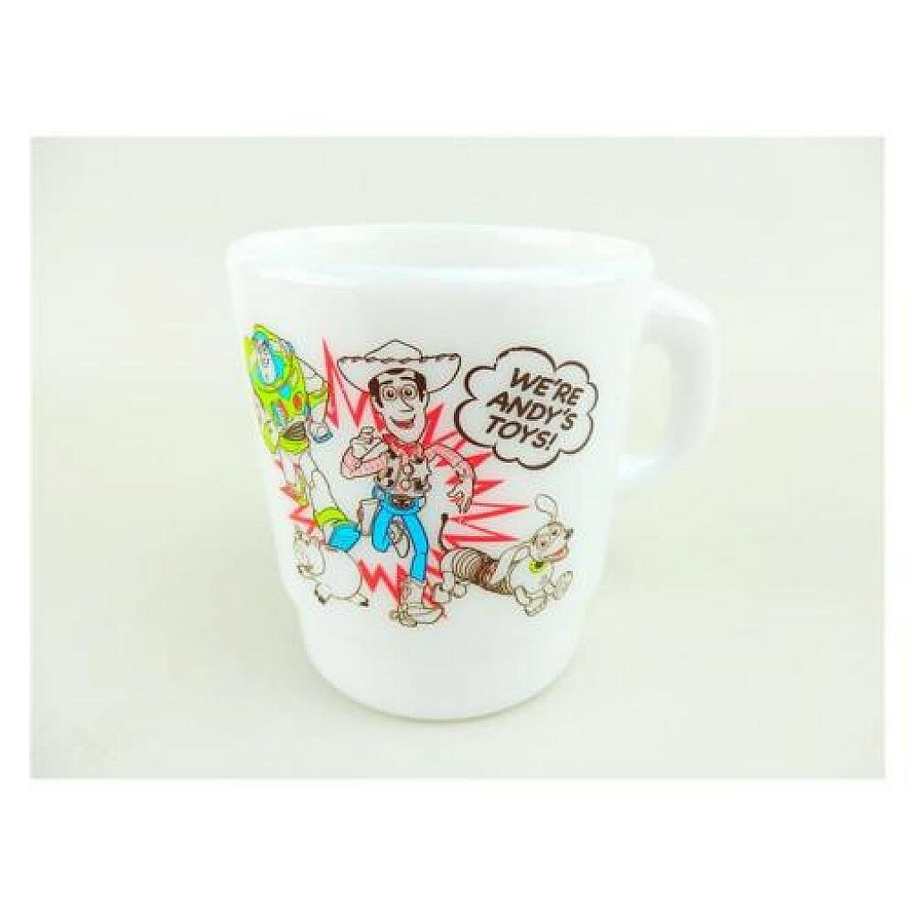 大賀屋 玩具總動員 塑膠杯 水杯 杯子 漱口杯 兒童水杯 迪士尼 胡迪 巴斯光年 日貨 正版授權 T00110034