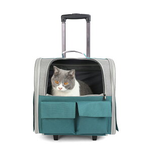 貓包外出便攜透氣拉桿箱貓咪狗狗外出旅行大容量雙肩背包寵物用品