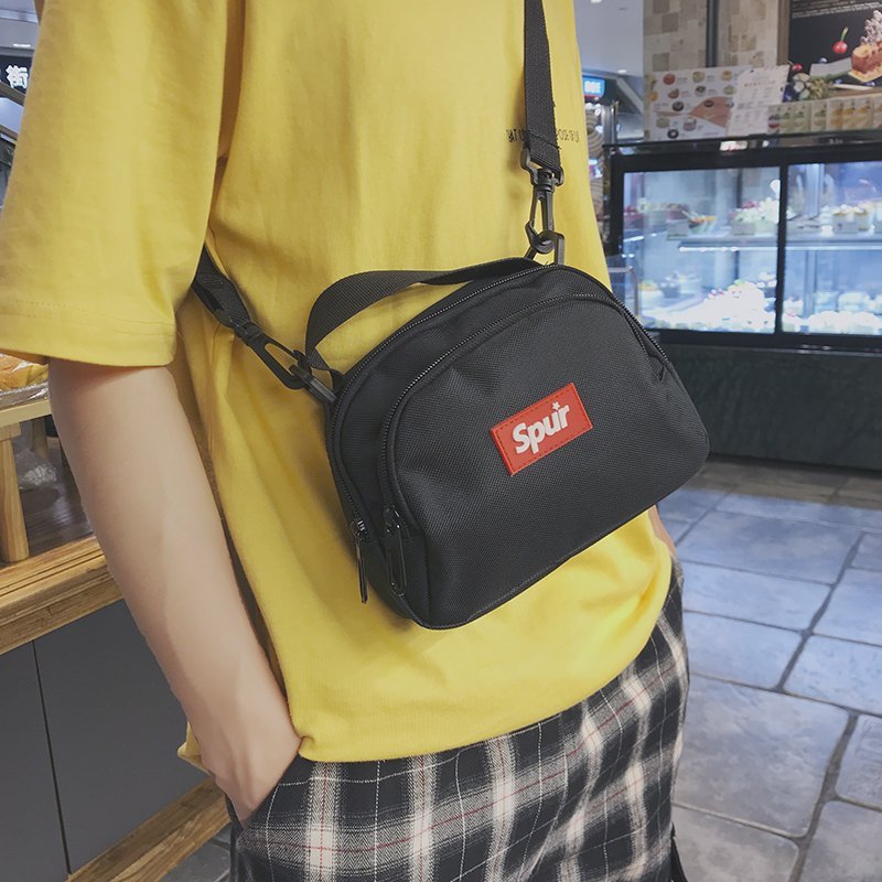 FINDSENSE品牌 韓國 新款 百搭時尚 腰包 錢包 側背包 斜跨小包包 旅行包 潮流