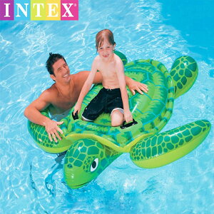 INTEX 小海龜水上充氣坐騎 充氣浮排 水上坐騎充氣戲水玩具衝浪游泳裝備57524【SV61095】BO雜貨