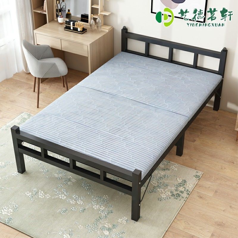 折疊床單人床家用辦公室午休床簡易床木板床便攜陪護床出租屋鐵床