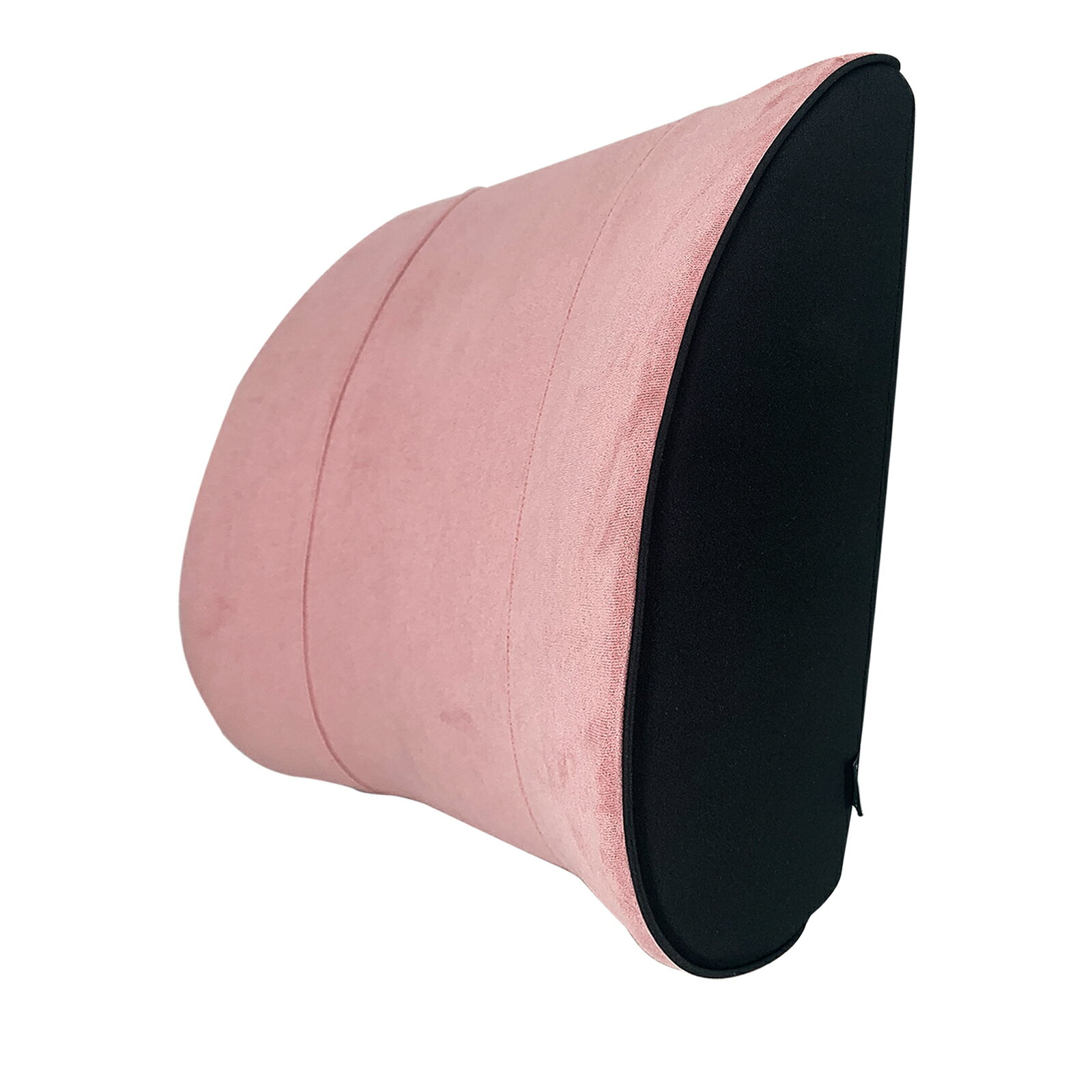 記憶棉腰靠枕 汽車腰靠 靠墊 車椅靠腰枕 通用座椅腰部支撐枕 五色可選【鹿纖絨布】 0