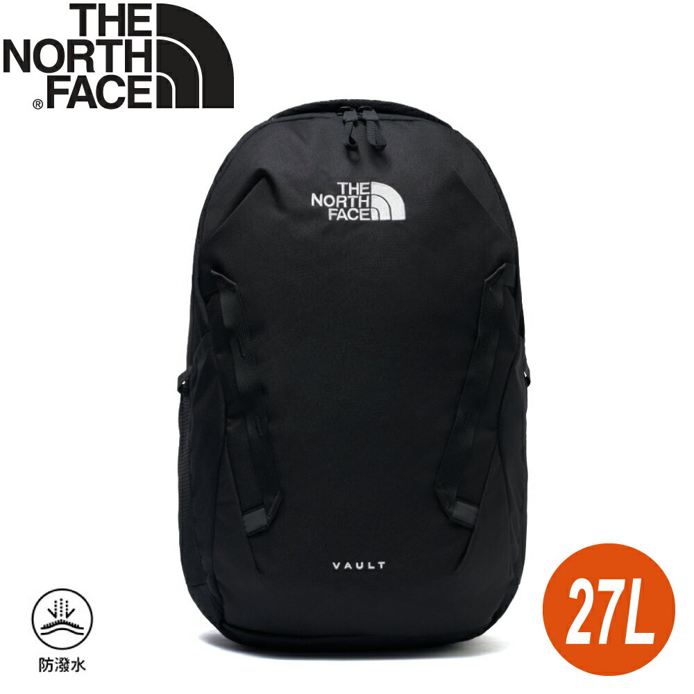 【The North Face 27L 雙肩包《黑》】3VY24H0/登山/後揹包/旅行/筆電包