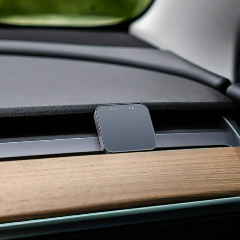 Daily Lab 特斯拉Tesla車用流光玻璃系列車載香氛盒DLCX5010含香氛膠囊(套裝組)【APP享6%回饋】 1