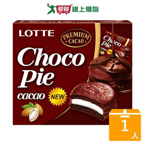 LOTTE 樂天黑巧克力派(12顆)336g【愛買】
