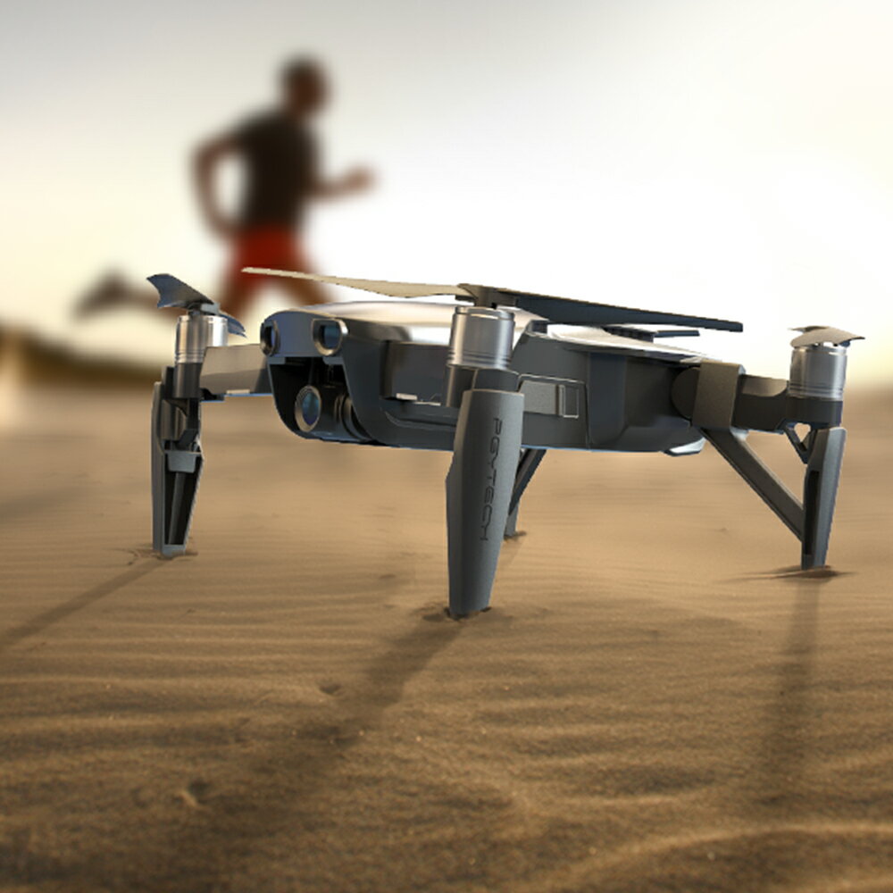 適用於dji大疆御mavic air增高腳架搖桿保護器貼紙鏡頭遮光罩6套