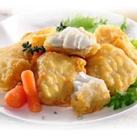 【ezcook】，黃金魚塊(1kg)